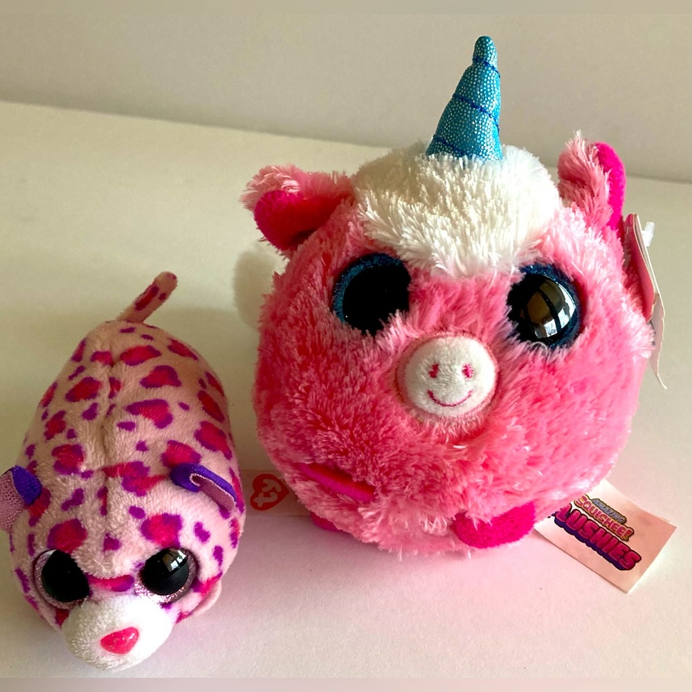 SQUISHEE Plushy‎ & TY Stuffy Bundle